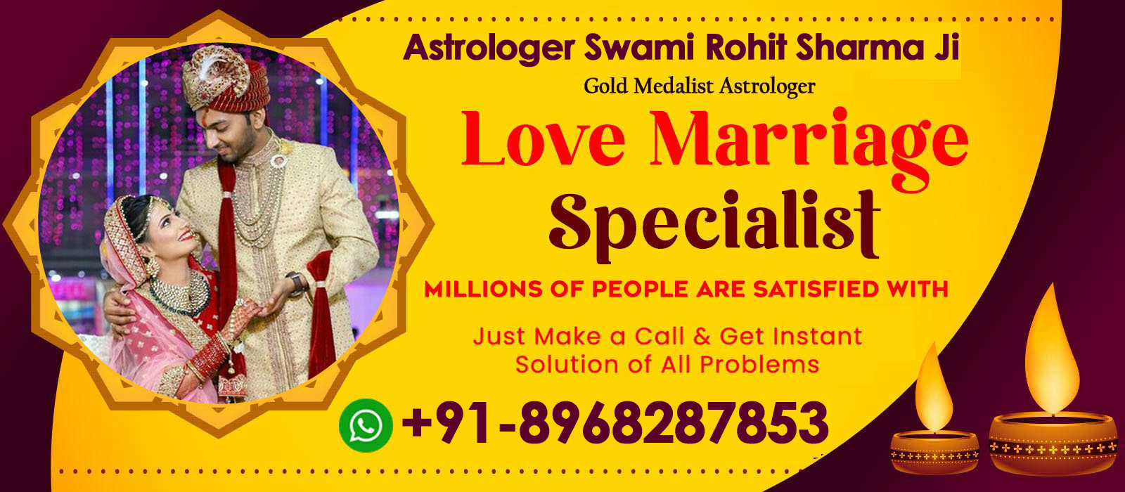 Astrologer Swami Rohit Sharma Ji +91-8968287853